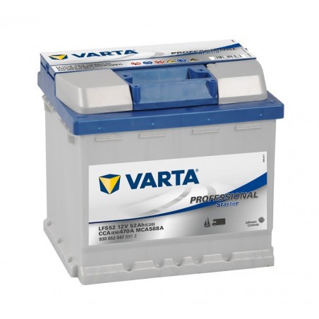 BATERÍA VARTA PROFESSIONAL STARTER 12V 52AH LFS52