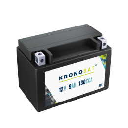 Kronobat AUX9 9Ah 12V 130A batería auxiliar | bateriaprofesional.es