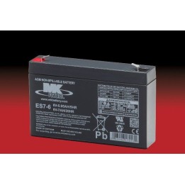 Mk ES7-6 7Ah 6V wheelchair battery | bateriaprofesional.es