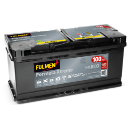 Fulmen FA1000 100Ah 12V 900A batería de coche | bateriaprofesional.es