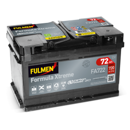 Fulmen FA722 72Ah 12V 720A car battery | bateriaprofesional.es