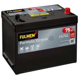 Fulmen FA754 75Ah 12V 630A car battery | bateriaprofesional.es