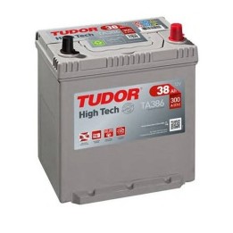 Tudor TA386 38Ah 12V 300A batería de coche | bateriaprofesional.es