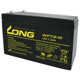 Long WP7.2-12 7.20Ah 12V batería para SAI | bateriaprofesional.es