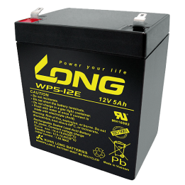 Long WP5-12E 5Ah 12V batería para silla de ruedas | bateriaprofesional.es