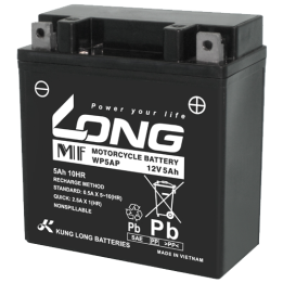 Long WP5AP 5Ah 12V batería para SAI | bateriaprofesional.es