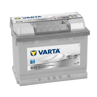 BATERIA VARTA D15 63AH SILVER DYNAMIC 610A 12V PARA COCHE