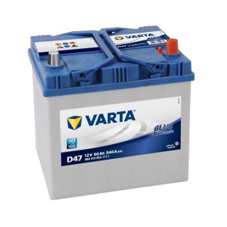 BATERIA VARTA D47 60AH BLUE DYNAMIC 540A 12V