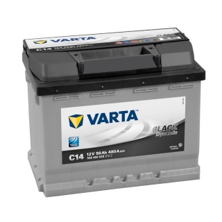 BATERIA VARTA C14 56AH BLACK DYNAMIC 480A 12V