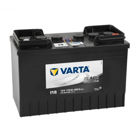 BATERIA VARTA I18 110AH PROMOTIVE BLACK 680A 12V