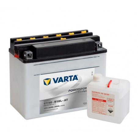 VARTA POWERSPORTS FRESHPACK 12V 20AH. 52016* SY50-N18L-AT