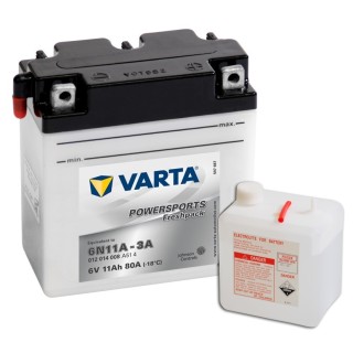 BATERIA MOTO 6V 11AH 6N11A-3A VARTA 01214