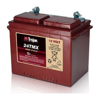BATERIA 12V 85AH TROJAN PLOMO ACIDO ABIERTO 24-TMX