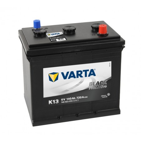 BATERIA VARTA K13 140AH PROMOTIVE BLACK 720A 6V